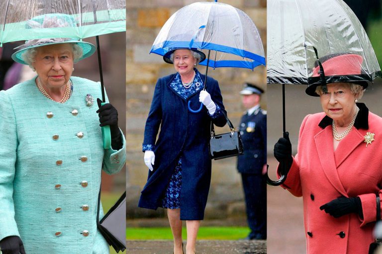 Los paraguas de la Reina Isabel II