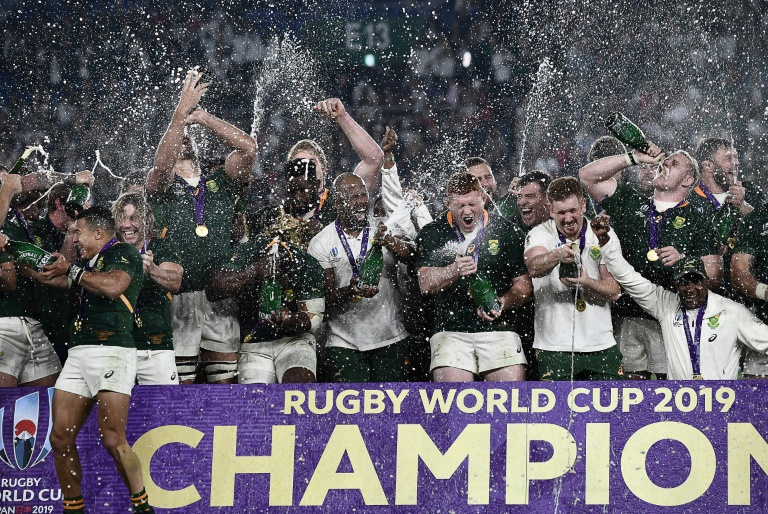 Mundial de rugby:  Sudáfrica vence a  Inglaterra y se queda por tercera vez con la copa