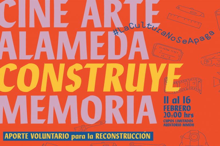 Museo de la Memoria y Centro Arte Alameda organiza ciclo de cine en apoyo a su reconstrucción