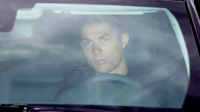 Tras dos meses de confinamiento por el coronavirus,  Cristiano Ronaldo vuelve a entrenar en la Juventus