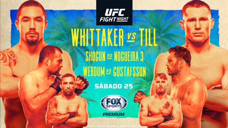 UFC FIGHT ISLAND 3: Whittaker vs Till en vivo por FOX Sports Premium