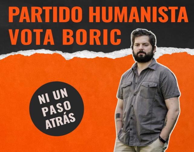 Elecciones 2021: Humanistas se definen y respaldarán a Boric en segunda vuelta