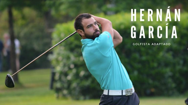 El deportista de élite Hernán García, único golfista adaptado de Chile, realiza rifa para poder costear millonario tratamiento