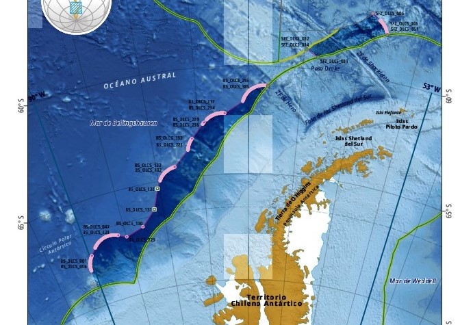 Gobierno anunció presentación de la plataforma continental extendida occidental del Territorio Chileno Antártico