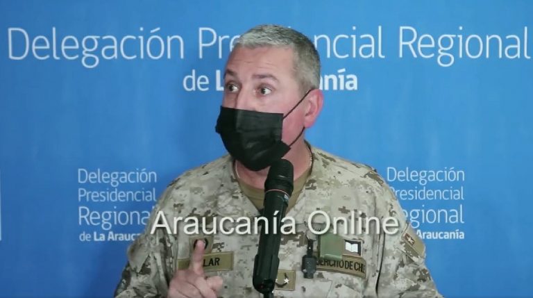 Jefe de la Defensa de Araucanía desafía a violentistas: “¿Por qué no se enfrentan con nosotros? Los invito”