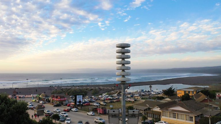 Proyectan instalar alrededor de mil sirenas de alerta de tsunami en zona costera de todo Chile