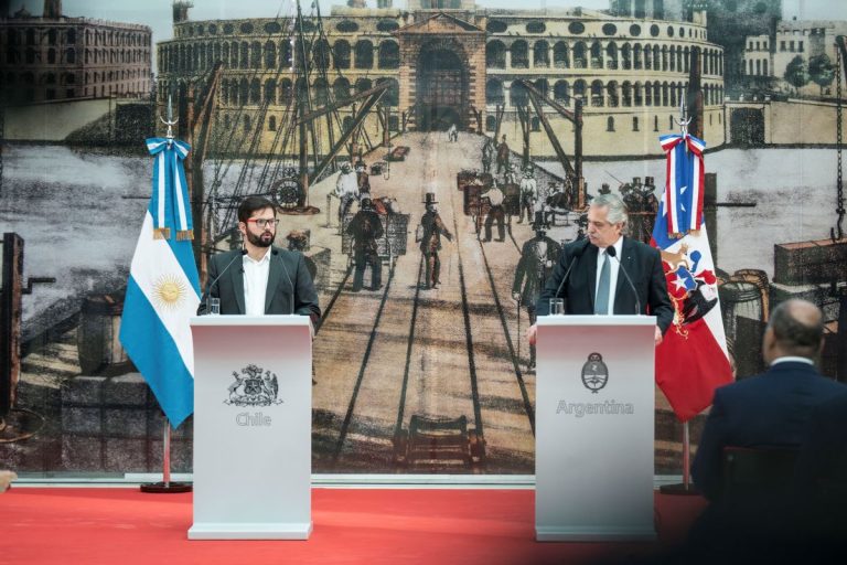 Presidente chileno reconoció “diferencias” con Argentina por los límites de la plataforma continental